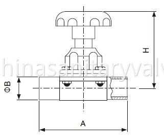 sanitary-welded-diaphragm-valve-sms-KAYSEN